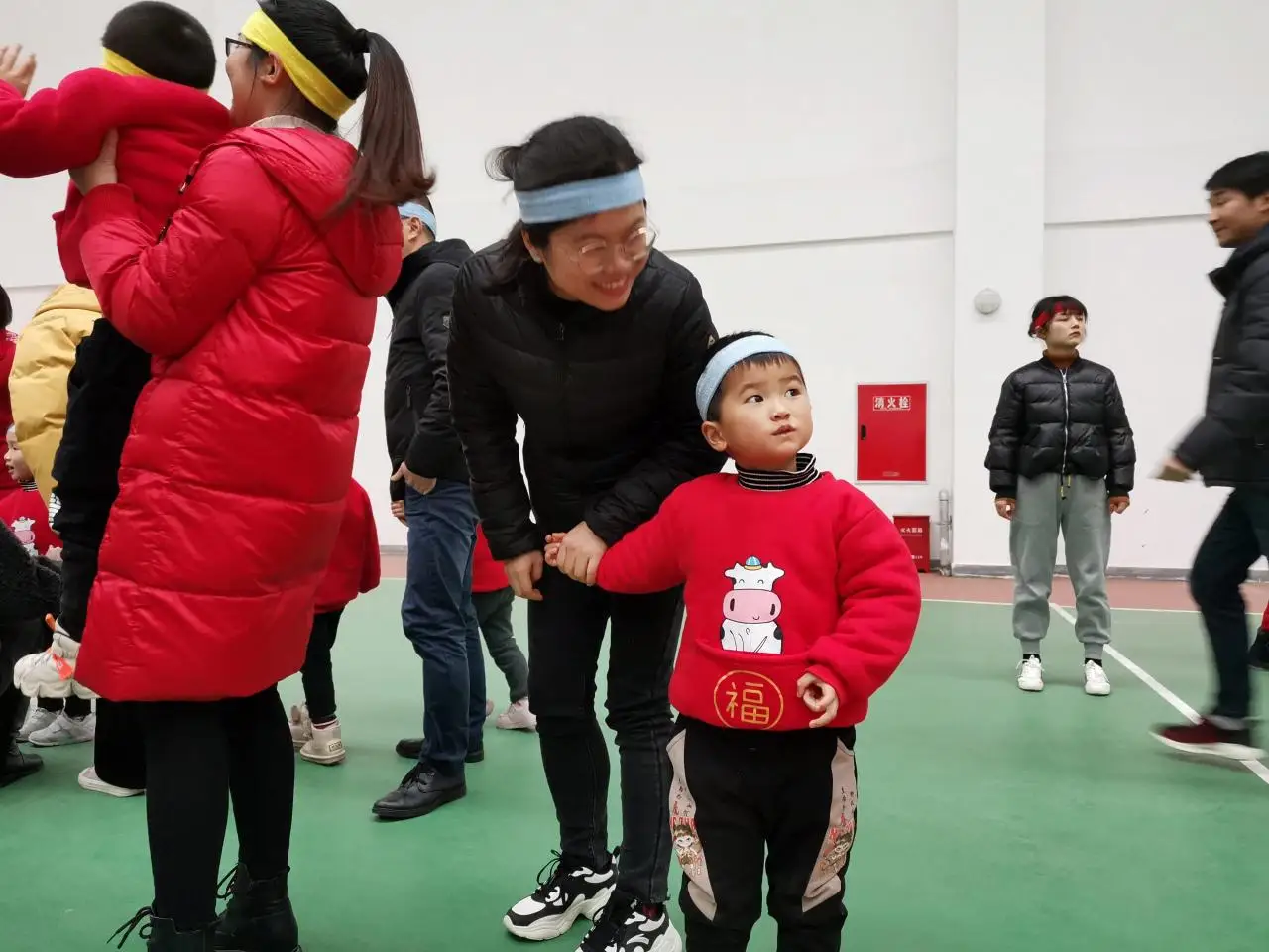 都都参加幼儿园运动会